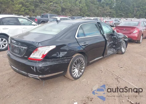 2017 Genesis G90 3.3T Premium z USA, uszkodzony, nr VIN KMHG34JA2HU033165